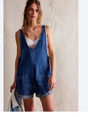 XL We The Free High Roller Short Tall Overall